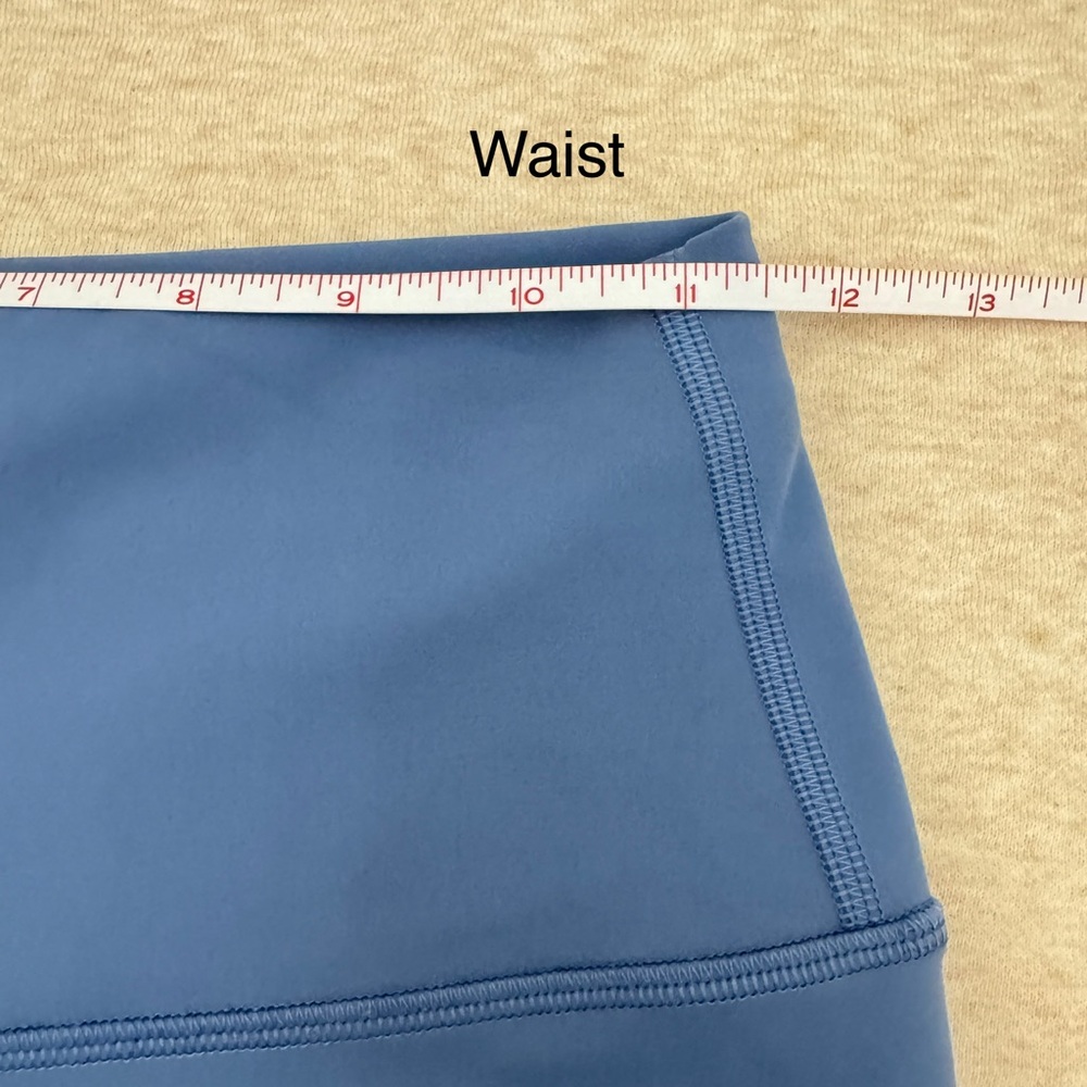 Lululemon Athletica Women’s Size 6 US Midi Rise Blue Leggings - Picture 8 of 11